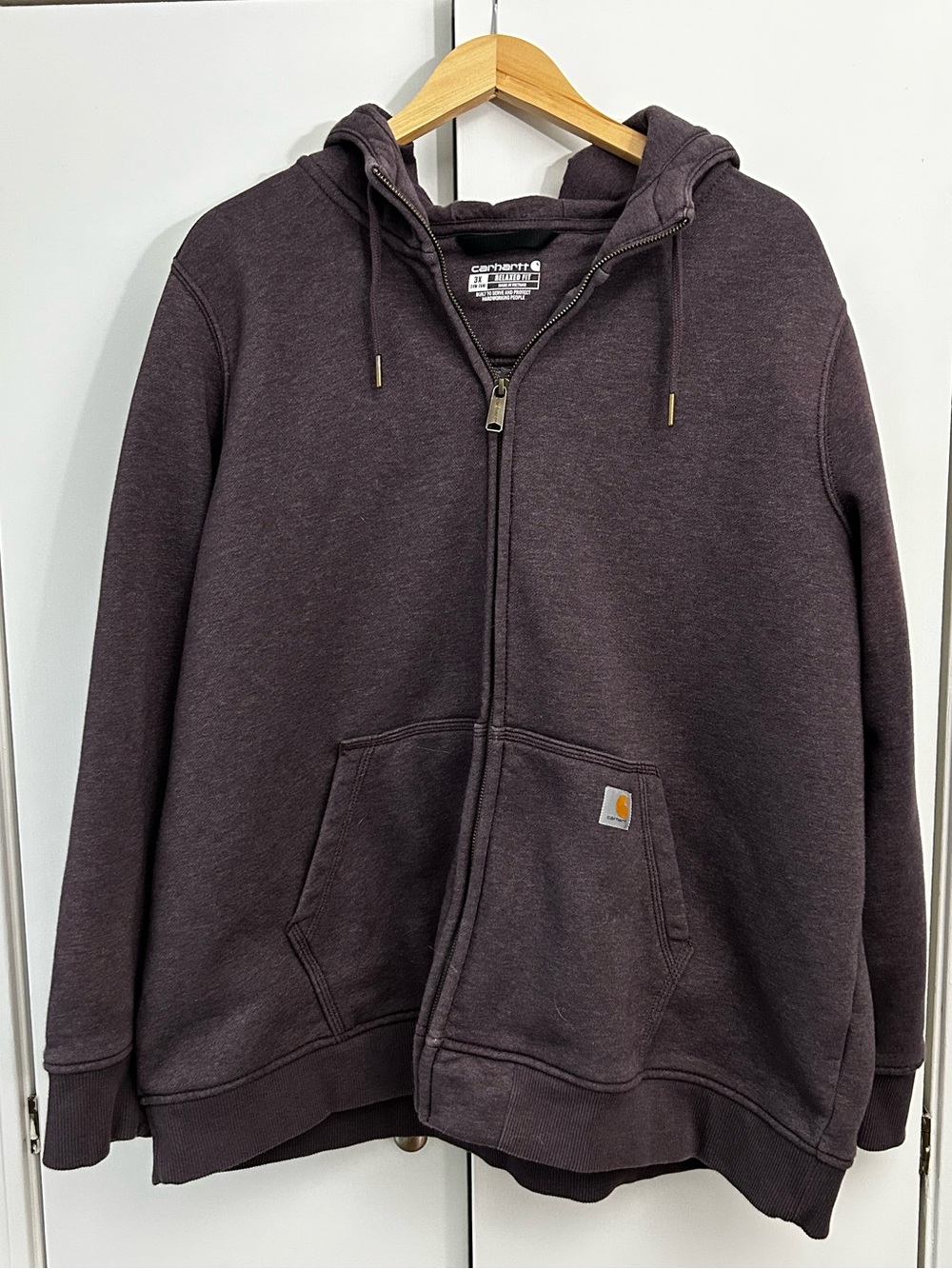 Carhartt Clarksburg Full-Zip Heavyweight Hooded Sweatshirt 3X